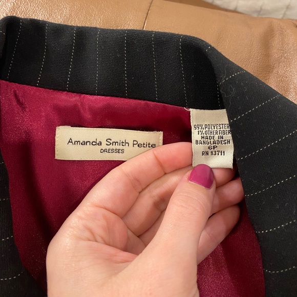 Amanda Smith Petite Blazer Dress - Picture 7 of 7